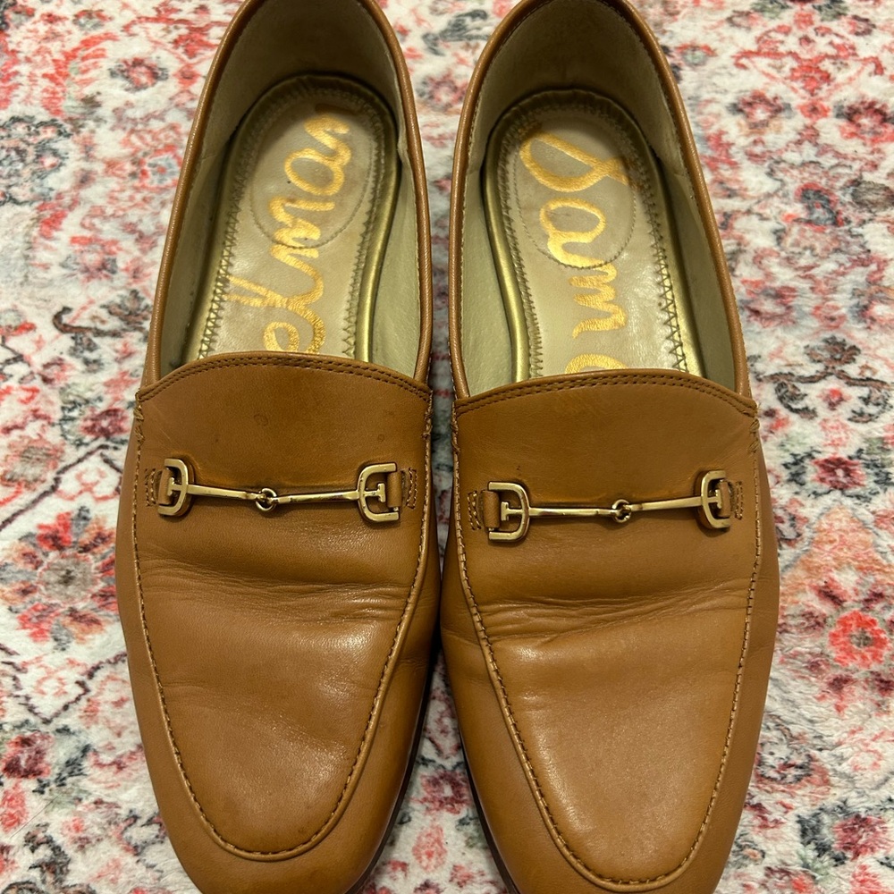 Sam Edelman Tan Loafers